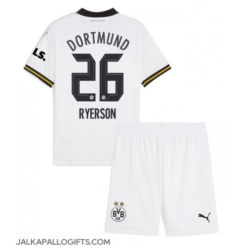 Borussia Dortmund Julian Ryerson #26 Kolmas Peliasu Lasten 2024-25 Lyhythihainen (+ Lyhyet housut)